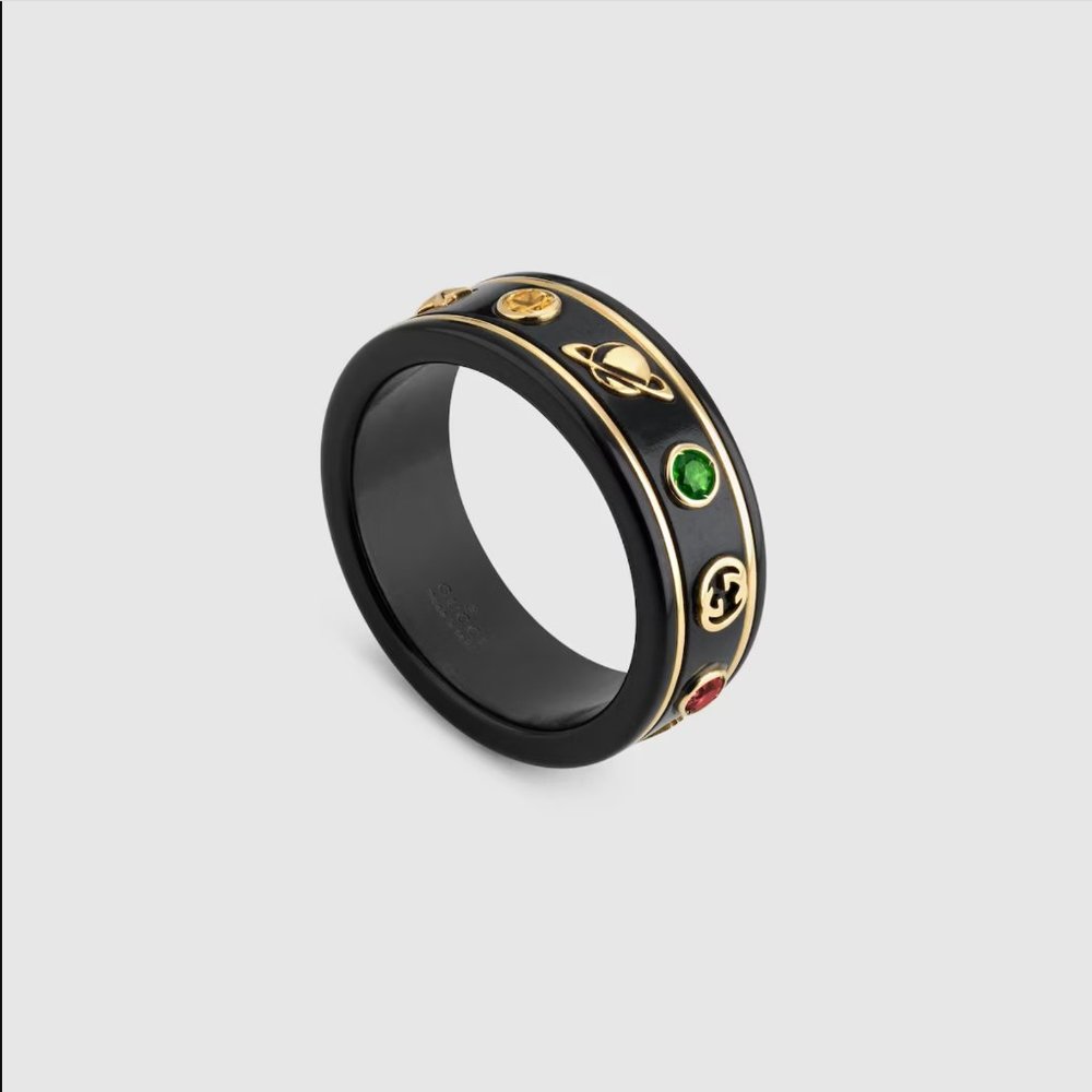 Gucci Icon Ring With Gemstones - Picture 3 of 8